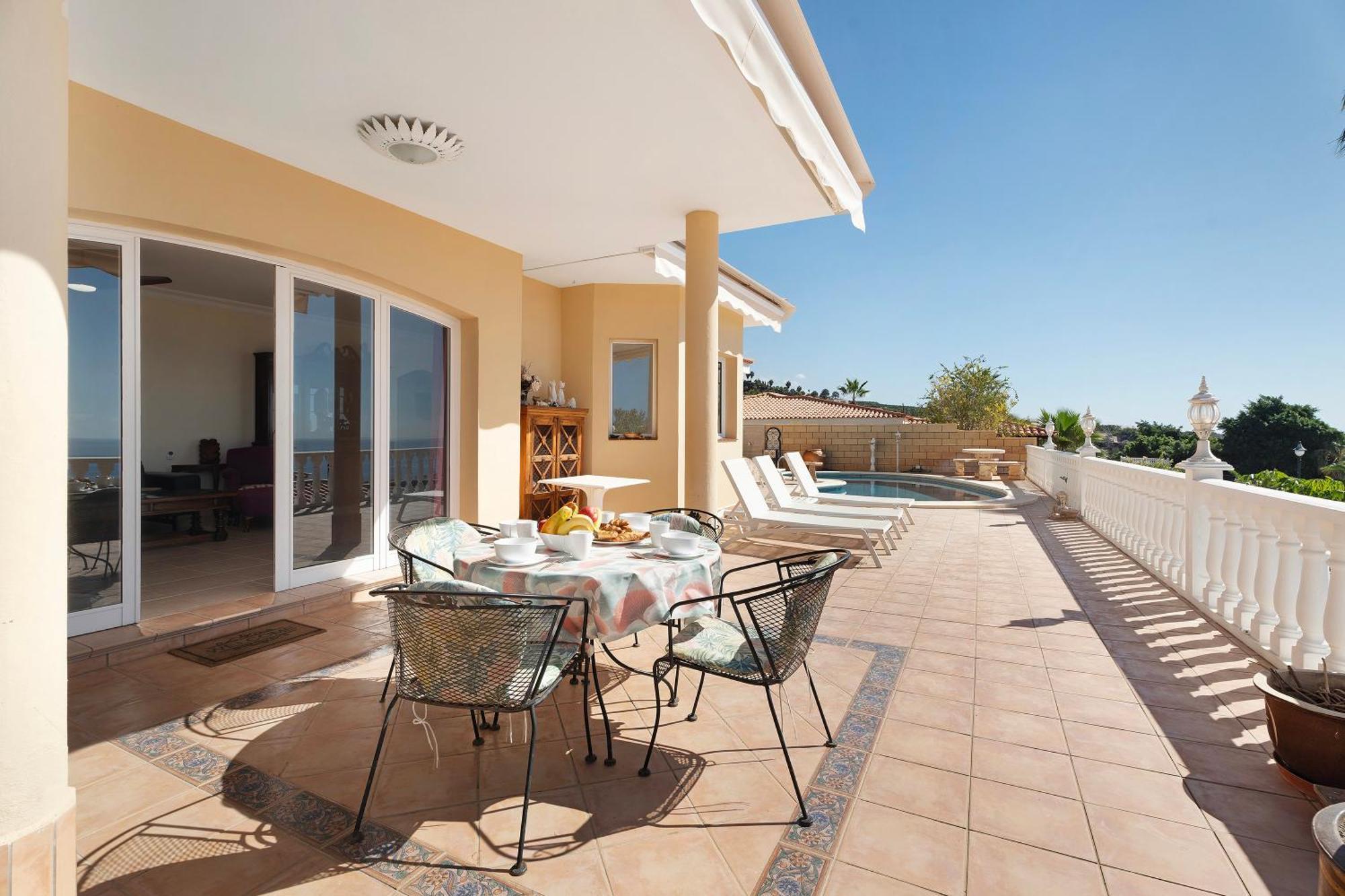 Casa Carla Private, Pool, Air By Paramount Holidays Puerto de Santiago  Dış mekan fotoğraf