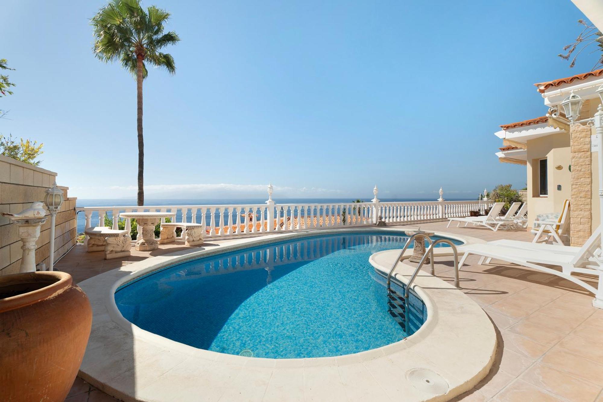 Casa Carla Private, Pool, Air By Paramount Holidays Puerto de Santiago  Dış mekan fotoğraf
