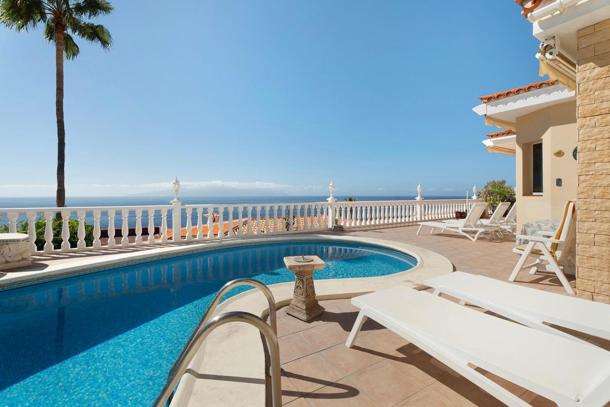 Casa Carla Private, Pool, Air By Paramount Holidays Puerto de Santiago  Dış mekan fotoğraf